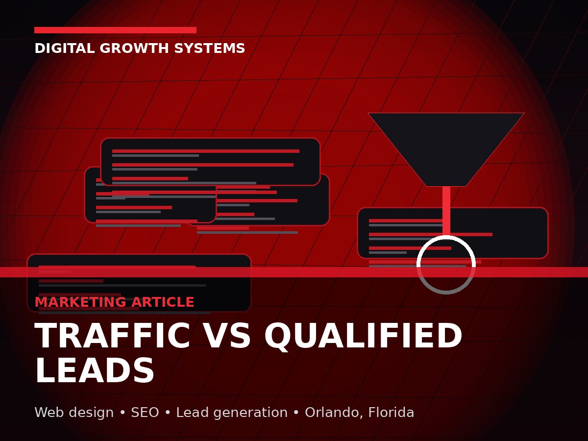 The Difference Between Traffic and Qualified Leads
