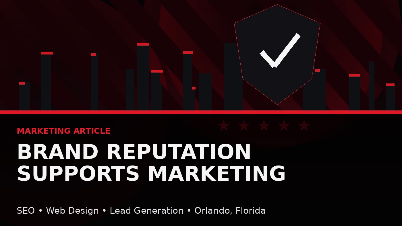 How Brand Reputation Supports Digital Marketing