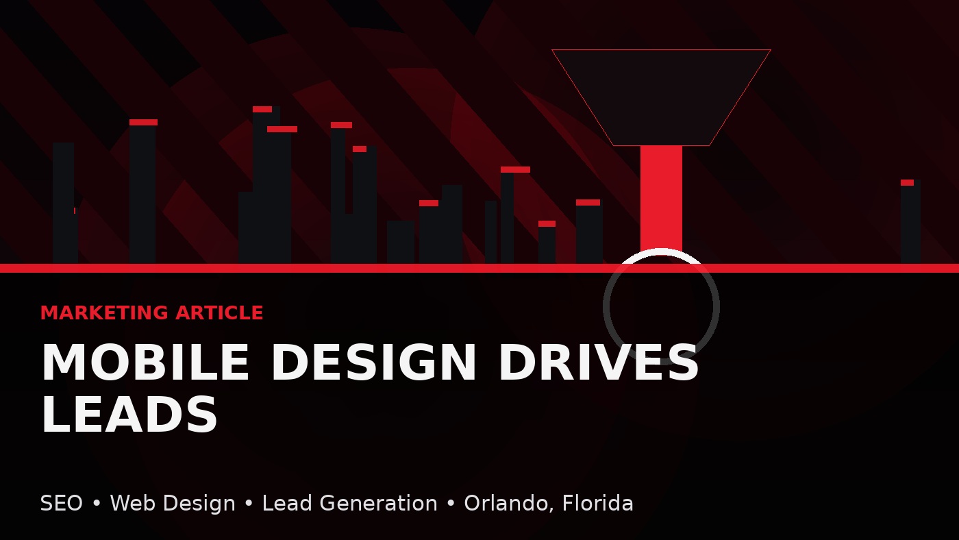 Why Mobile Website Design Affects Lead Generation