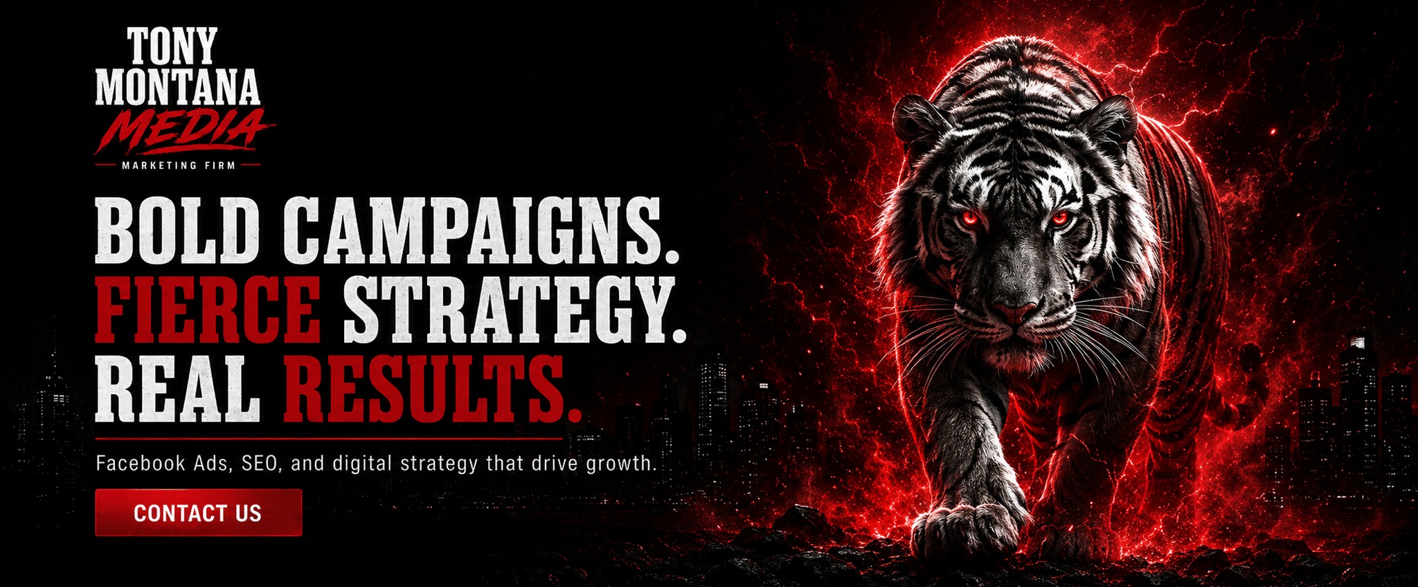 Marketing strategy hero slide